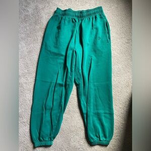 PINK Victoria's Secret Green Joggers
